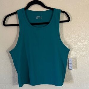 Jockey Turquoise Sleeveless Top